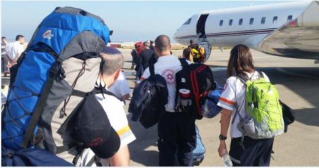 Israeli assessment teams and rescue experts arrive in Kathmandu